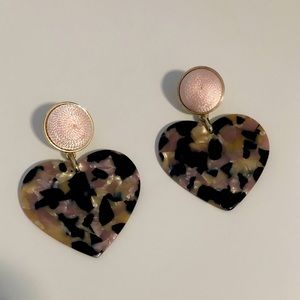 BaubleBar Heart Earrings